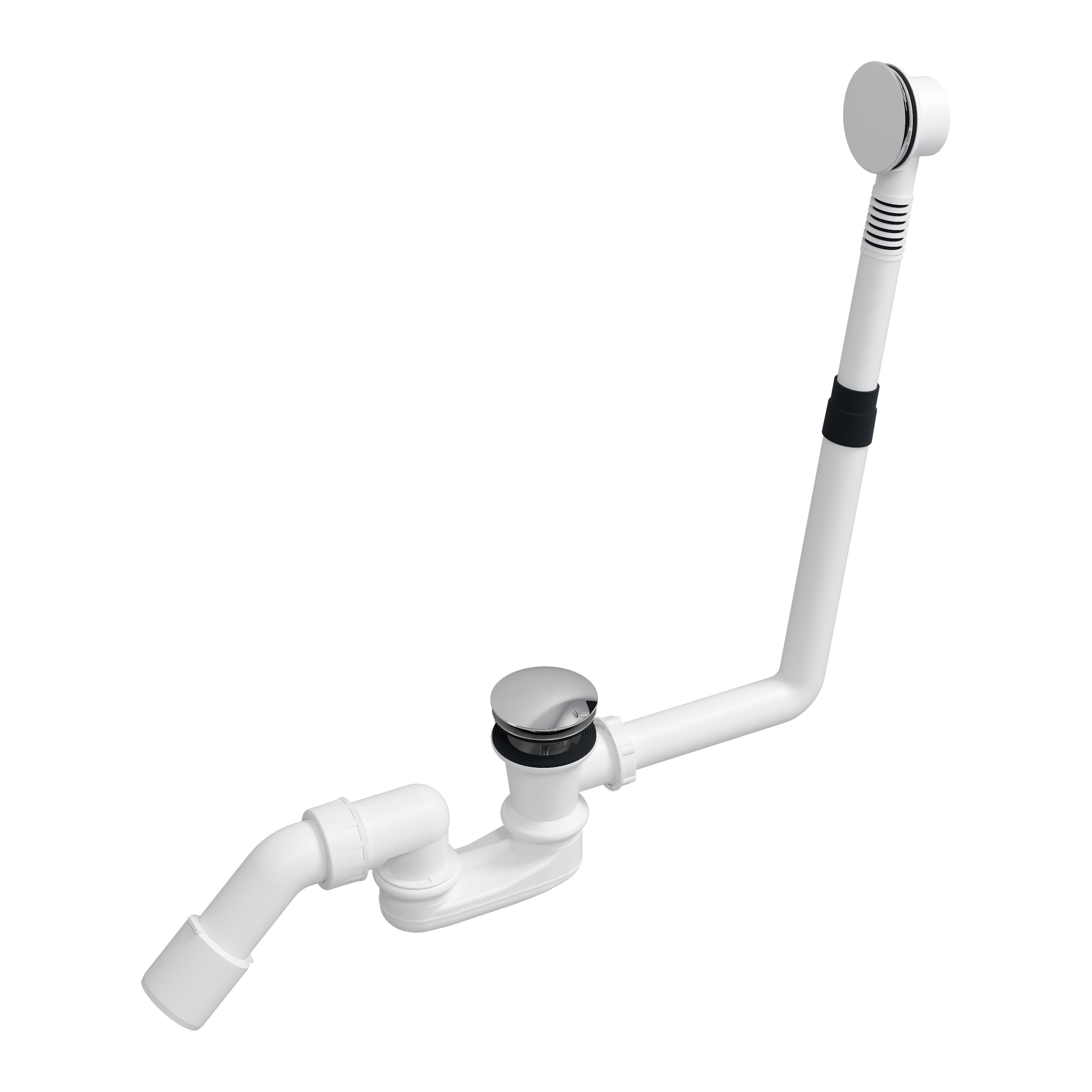 Clou Viega afvoer + overloopset tbv Wash Me/InBe/Hammock baden